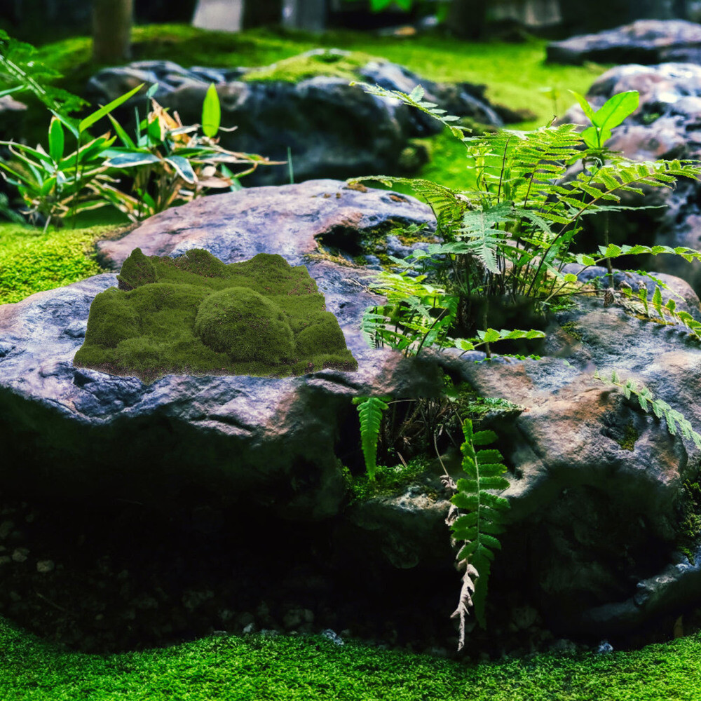 Simulated Moss Turf Artificial Grass for Outdoor Balcony Flooring