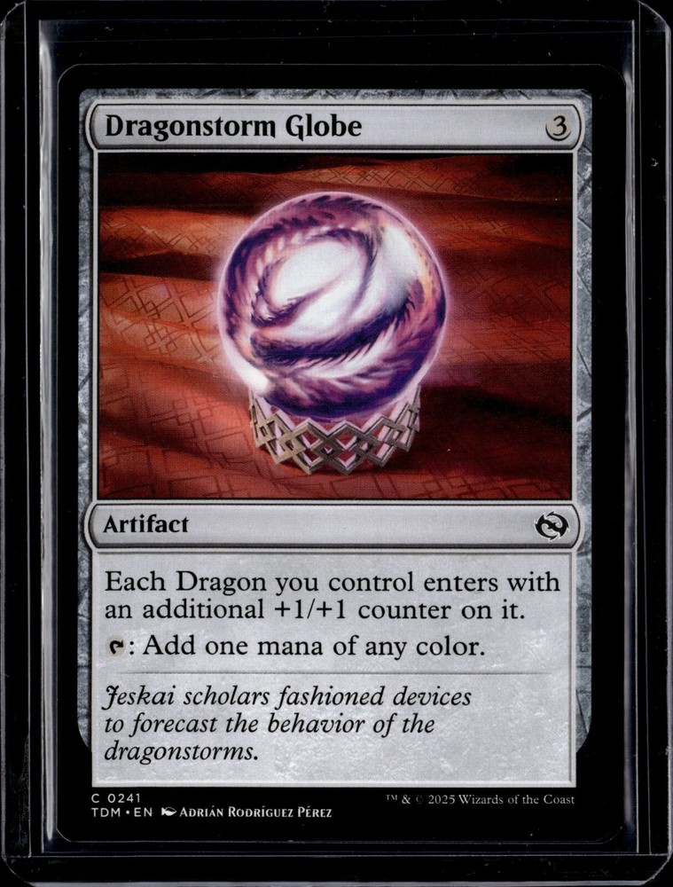 Dragonstorm Globe - 241 - TDM - NM - MTG Magic the Gathering