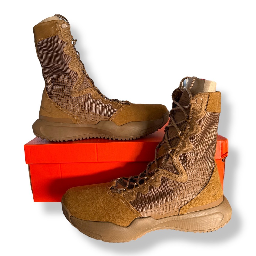 New Nike SFB B1 Leather Tactical Military Boots Men's Size 10 Coyote DD0007-900