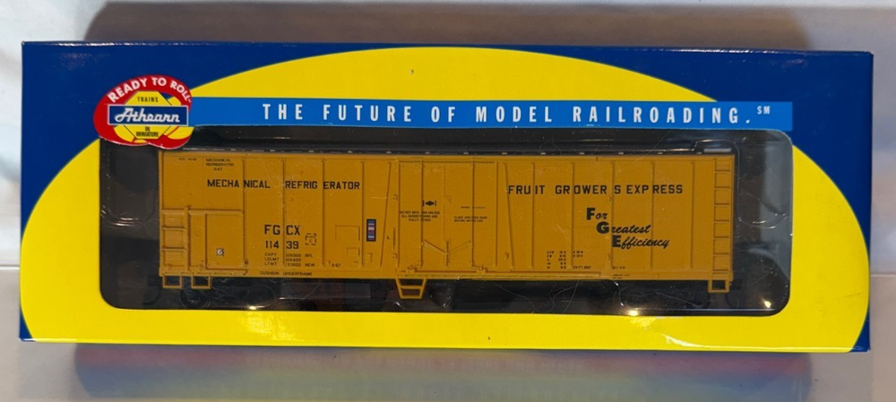 🚂 Athearn HO 50' Fruit Growers Mechanical Express Reefer #7572🚂