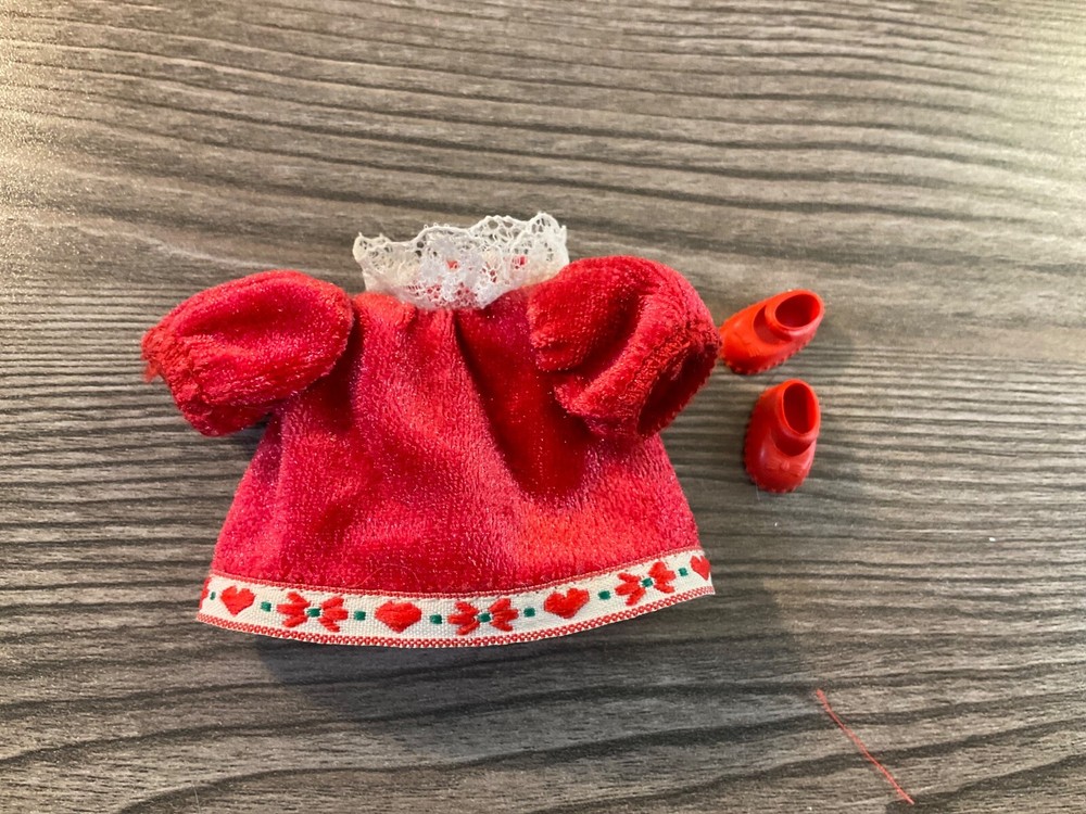 Mattel Barbie Kelly Doll Clothes Dress Shoes Set Lot # 7