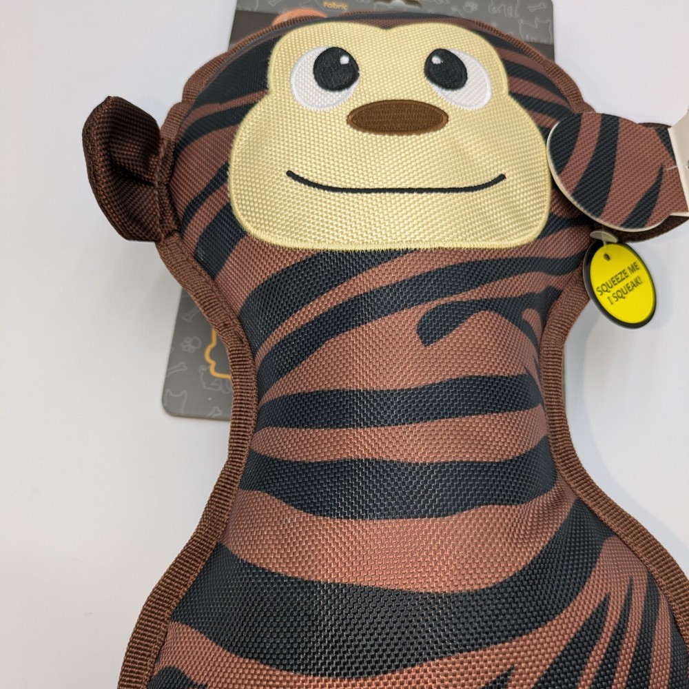 Durable Monkey Dog Toy, New, 20 Inches Long, Interactive Fun