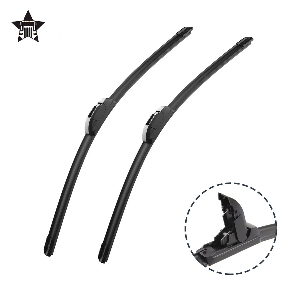 Windshield Wipere Blades , 22 inch, 2 PACK , OEM Quality Premium All-Season