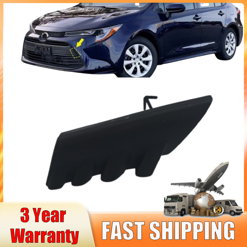 2023-2025 Toyota Corolla LE 1.8L Front Bumper Grille Tow Hook Cover Cap  