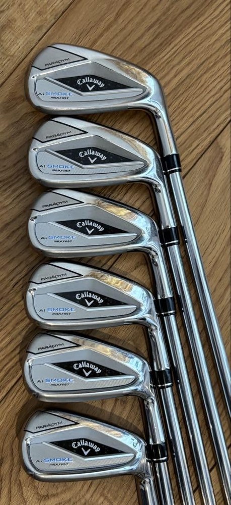 6Pcs AI Smoke Max Fast Iron Set with N.S.Pro 850 Shafts
