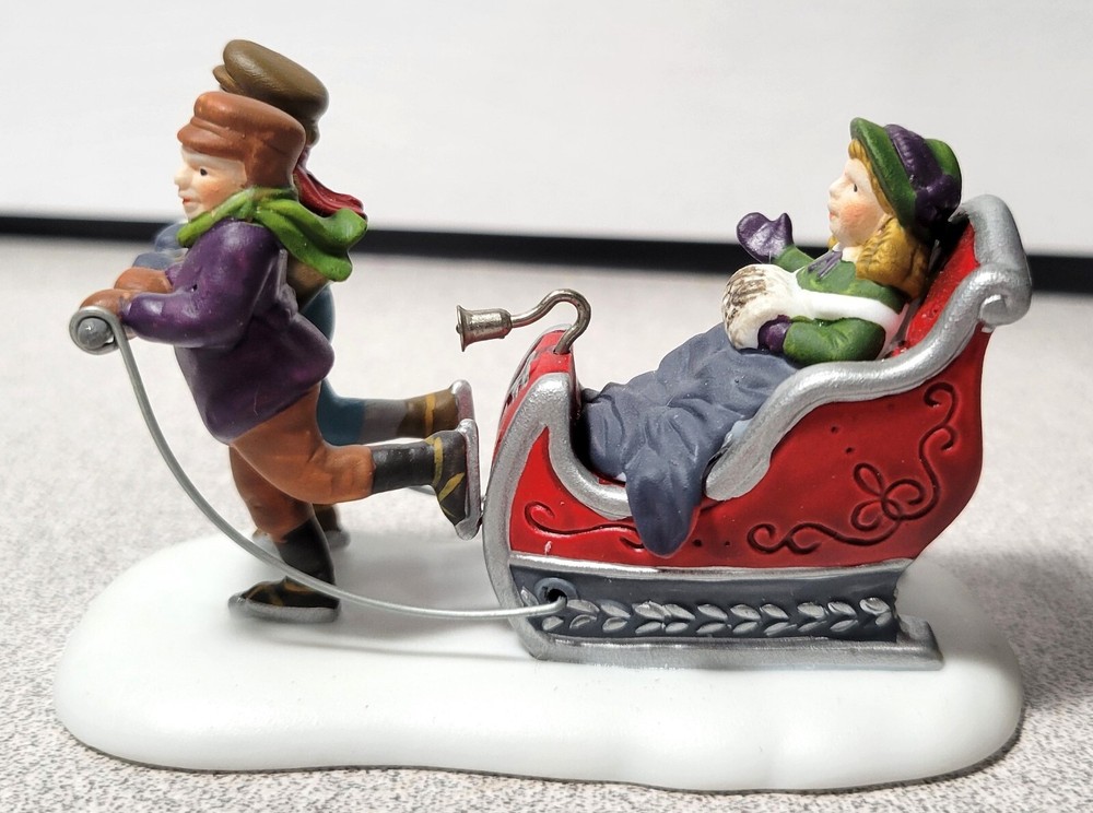 Dept 56 Heritage Village Collection Winter Sleighride  #58254