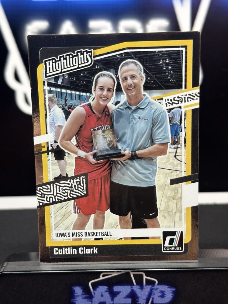2024 Caitlin Clark Donruss Highlights Metalized #H4