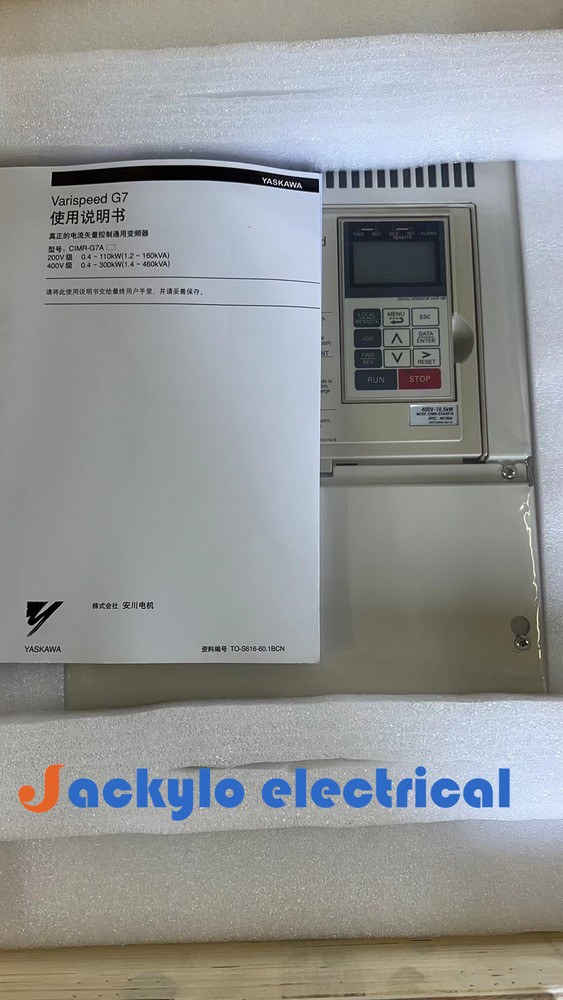 1 pcs NEW  YASKAWA  CIMR-F7A4055  Frequency converter  DHL shipping