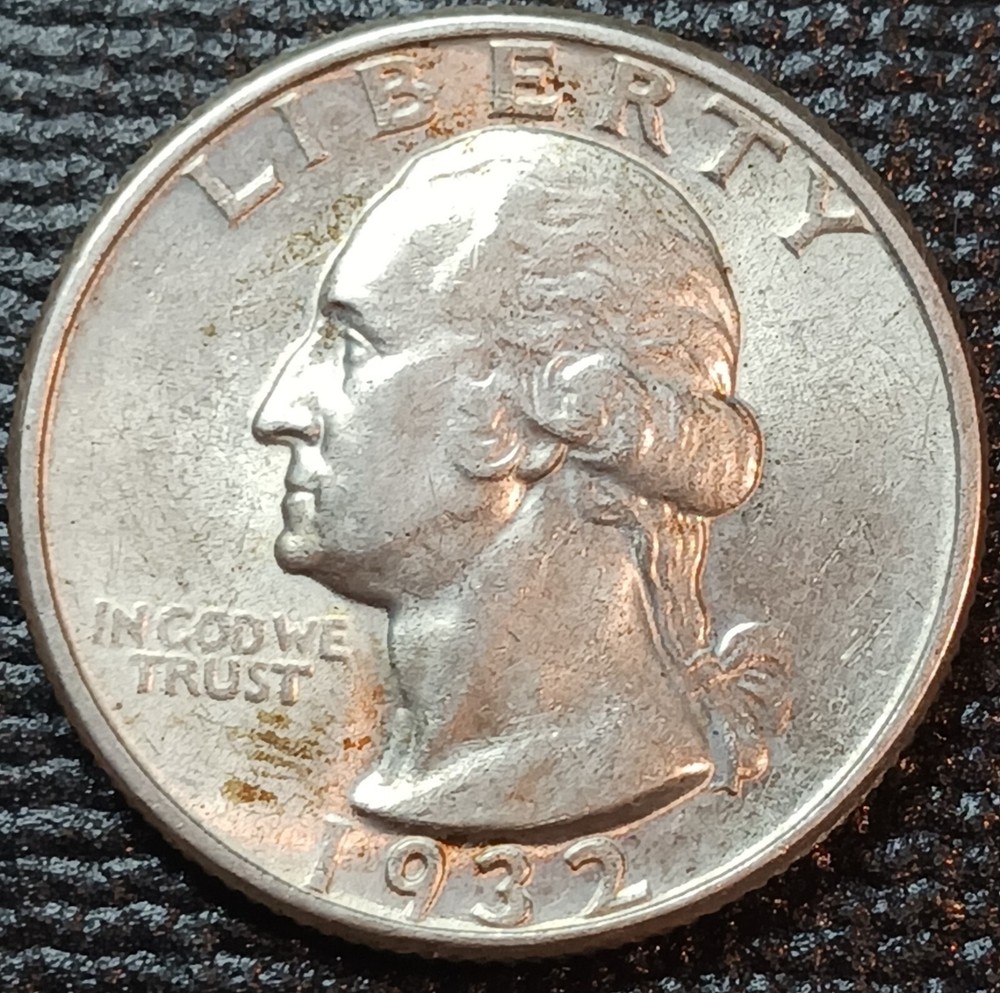 1932 P Washington Quarter - 1st Year Of Design - High Grade