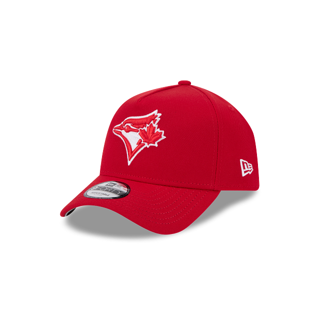 Toronto Blue Jays 940 AF Basic Adjustable Snapback New Era Cap - Red -NWT