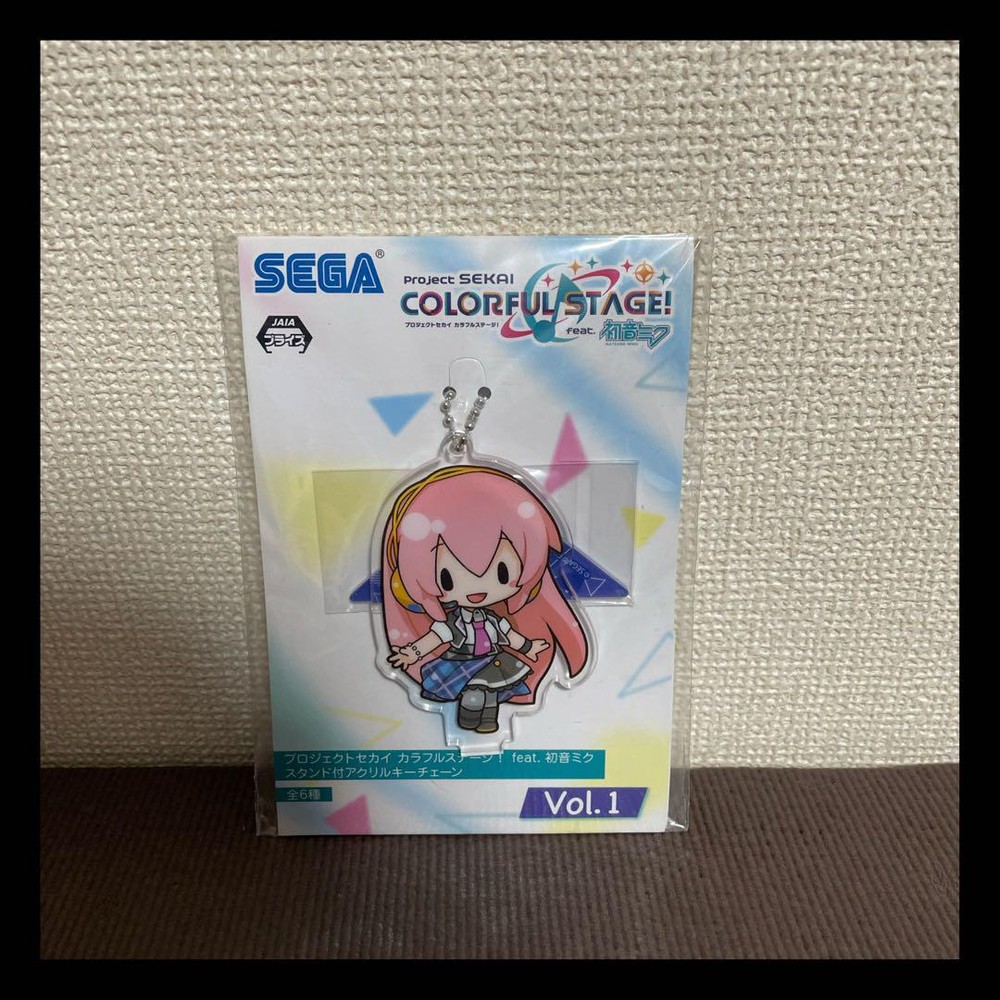 Megurine Luka Acrylic key chain with stand Anime character Animation