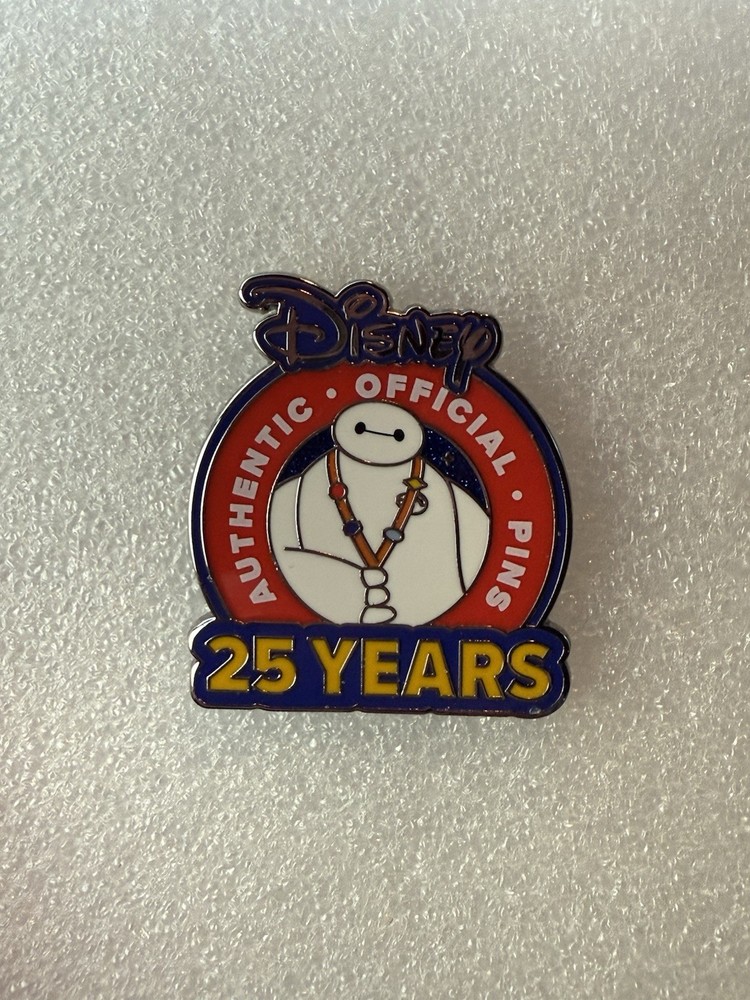 New 2025 Disney Pin Trading Mystery Pin - Baymax Big Hero 6 25th Anniversary-image