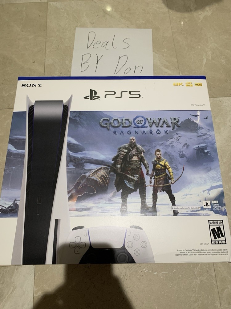 PlayStation 5 Disc Edition God Of War Bundle