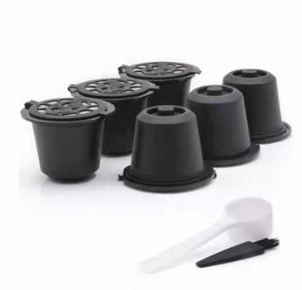 Reusable Nespresso Capsules 6 Pack Refillable Pods For Original Line