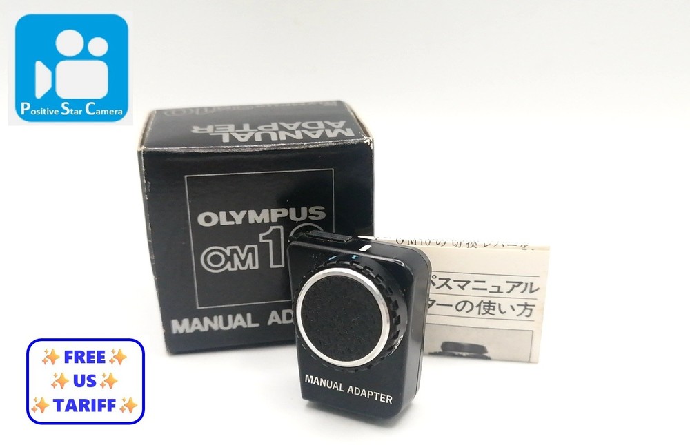 Tested 🎦👀✨Almost Unused✨ Olympus Manual Adapter For OM10 From JAPAN