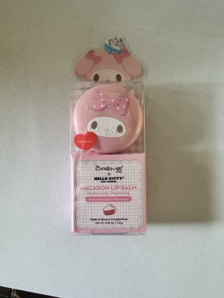 The Creme Hello Kitty & Friends Macaron Lip Balm My Melody