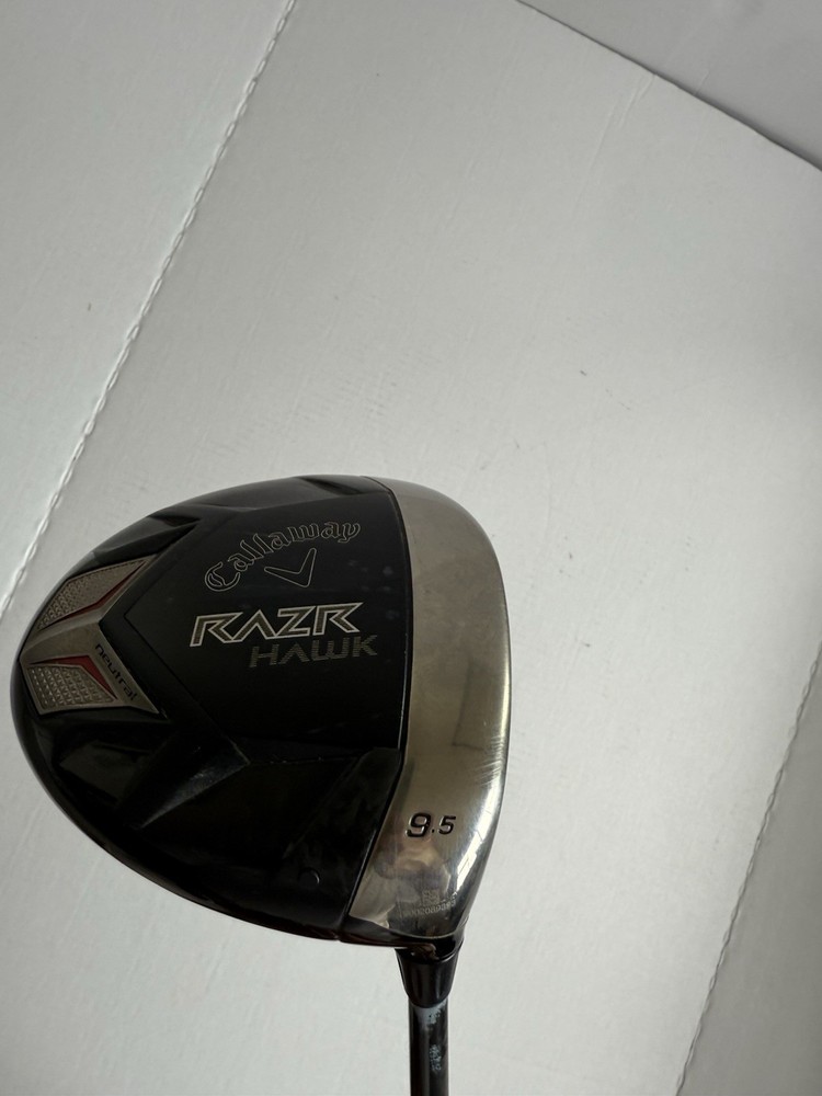 Callaway Razr Hawk 9.5° Stiff Flex Driver with Aldila RIP Shaft 1309269 Fair Condition