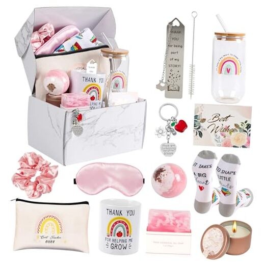 14-Piece Teacher Appreciation Gift Set - Thoughtful Christmas Present for Educators by Kolewo4ever