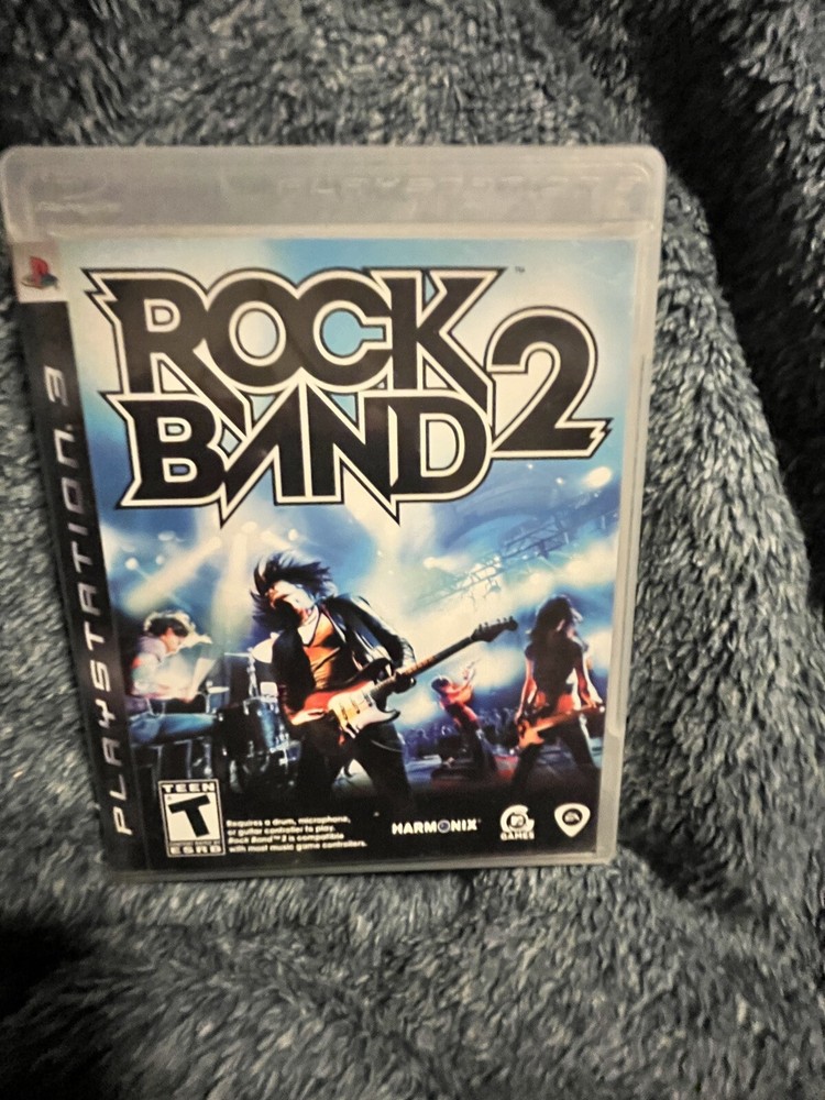 Rock Band 2 PlayStation 3 PS3 Video Game 2008 Complete W/ Game Case Manual