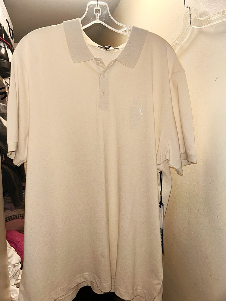 Karl Lagerfeld Paris  Polo Men XL Khaki Logo