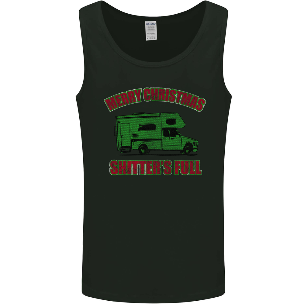 Merry Christmas Shitters Full Funny Movie Mens Vest Tank Top