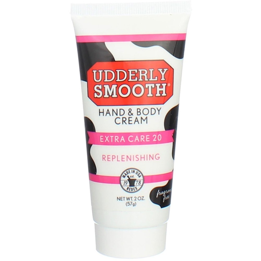 Crema reponedora de manos y cuerpo Udderly Smooth Extra Care 20, 2 oz