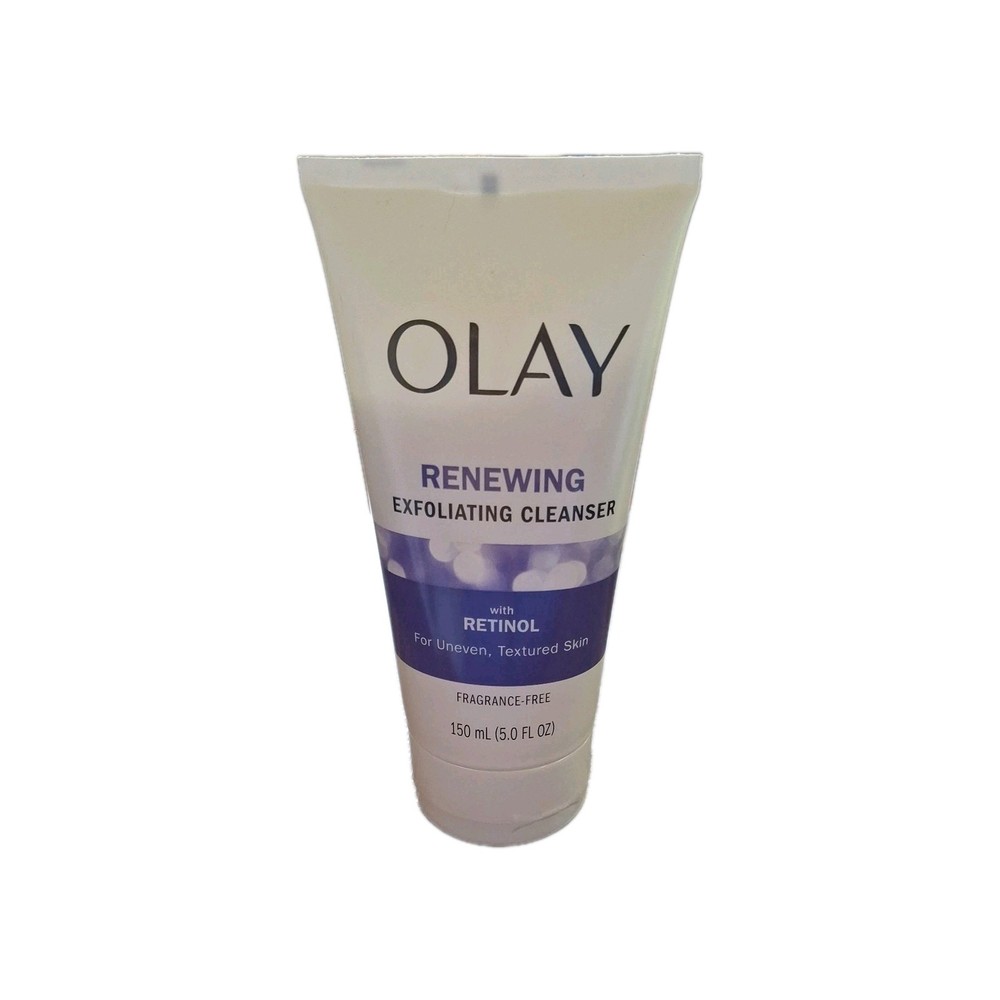 Olay Renewing Exfoliating Cleanser With Retinol Fragrance Free 5 FL Oz NEW