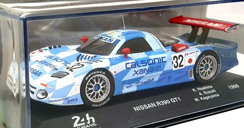 Altaya 1/43 Scale Nissan R390 GT1 #32 1998 Le Mans Racing Car Model