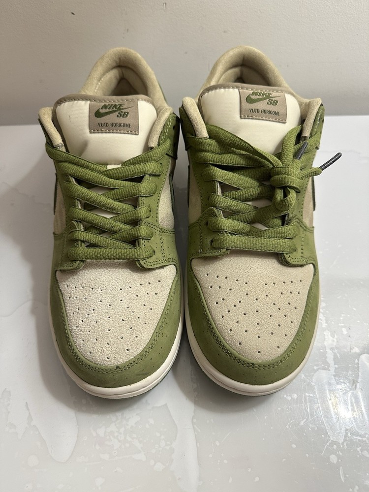 Size 10.5 - Nike Yuto Horigome x Dunk SB Low Asparagus “Matcha”