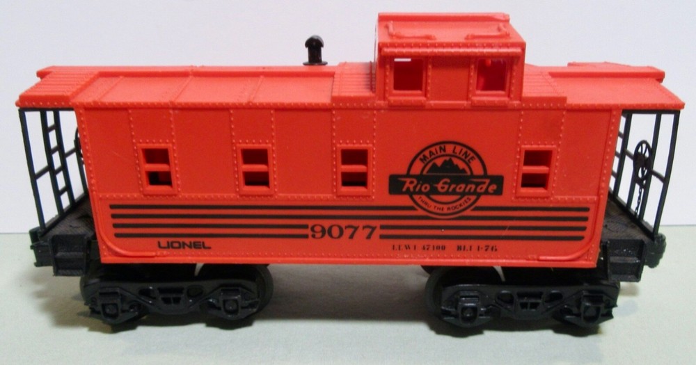 Lionel O Scale Rio Grande # 9077 Caboose