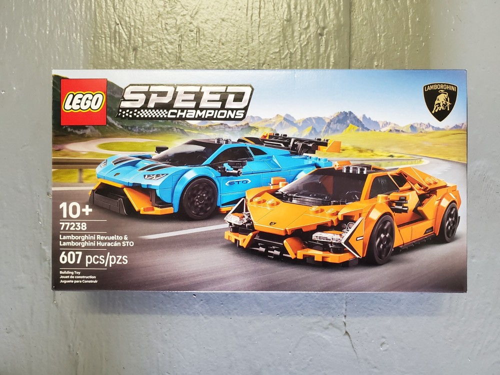LEGO 77238 - Lamborghini Revuelto & Huracán STO (SPEED CHAMPIONS)