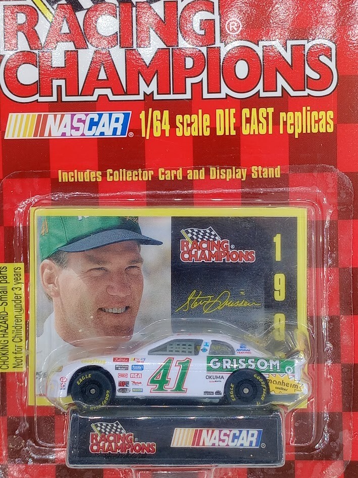 Joe Nemechek 1997 NASCAR 1:64 Diecast Car #42 Bellsouth Racing Champions Collectible