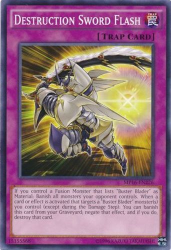 Destruction Sword Flash MP16-EN226 Common Unlimited Near Mint x1