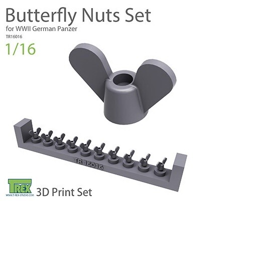 1/16 Scale T-Rex Studio WWII German Panzer Tank Triangular Nuts Set