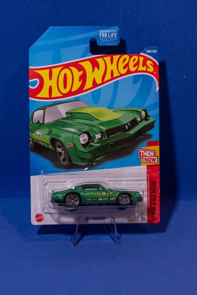 Hot Wheels HW Then And Now 10/10 248/250 '81 Camaro Chevrolet* Green*