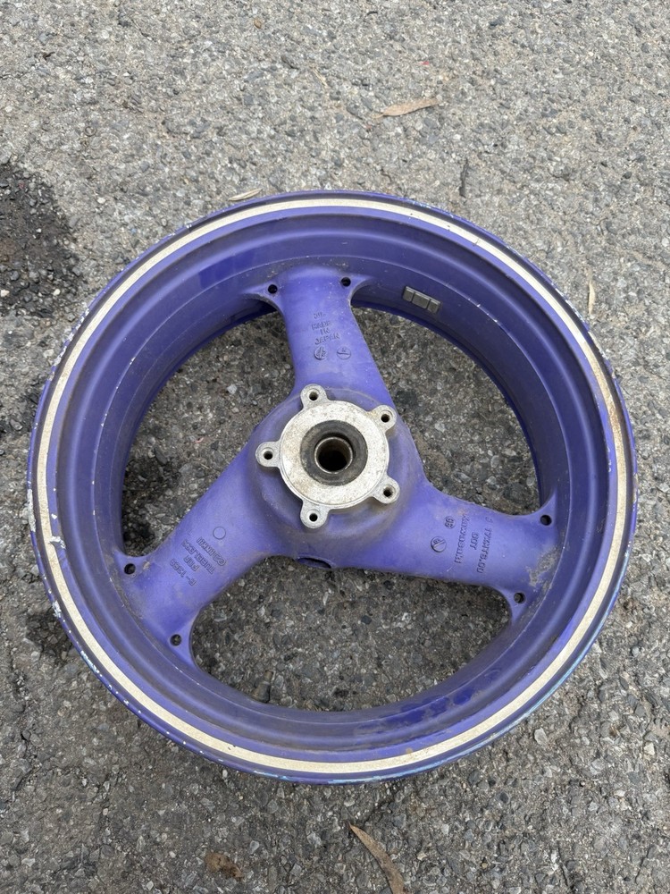Kawasaki ZX7 ZX 7 R Front Mag Rim Wheel Enkei Oem Genuine Original