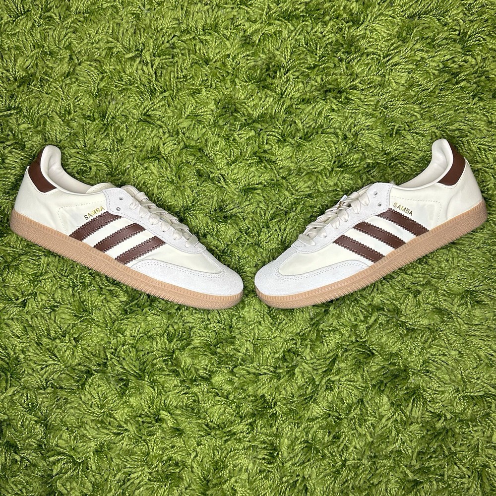 Adidas Samba Cream White Preloved Brown|Size 8 - 13| FAST & FREE SHIP!✅🔥