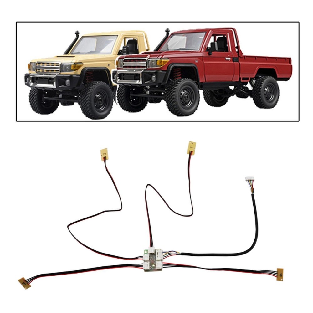 RC Car Light Kits Headlight Turn Light Brake Light Spare Parts Upgrade RC Car