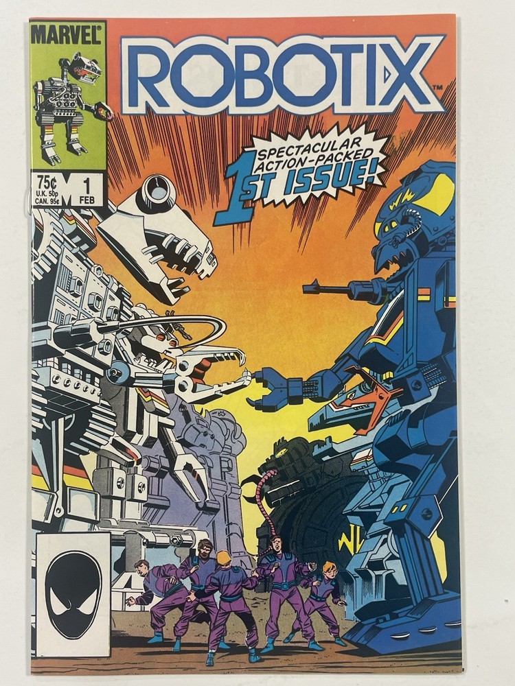 Robotix #1 (Marvel Comics February 1986)