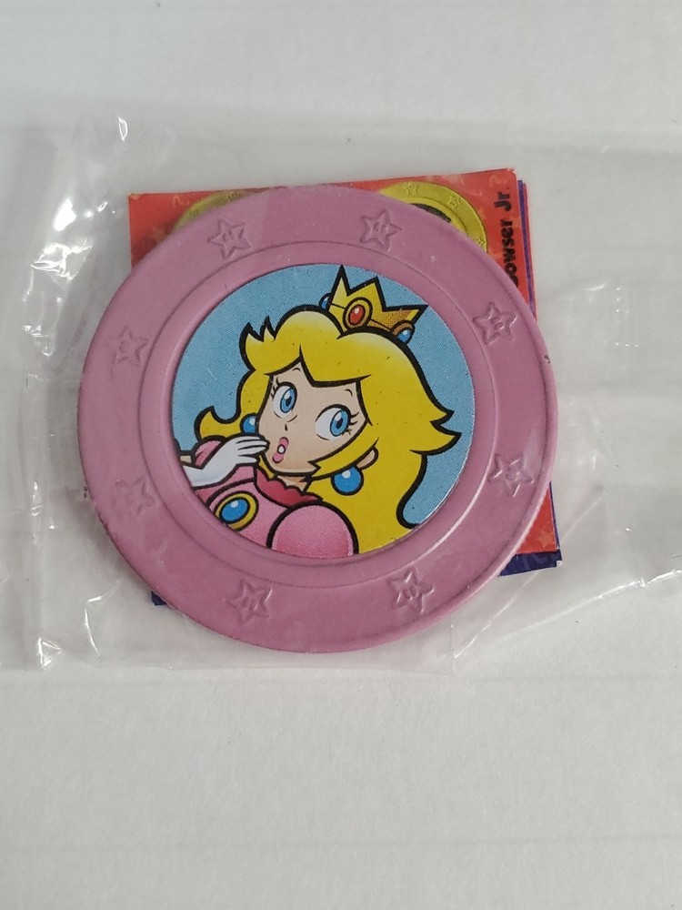 Frankford Wonder Ball Nintendo Super Mario Collectible Pink Princess Peach Coin