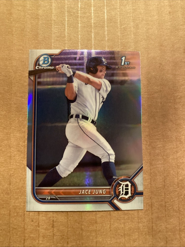 2022 Bowman Draft Chrome 1st Refractor - Jace Jung TTC2319
