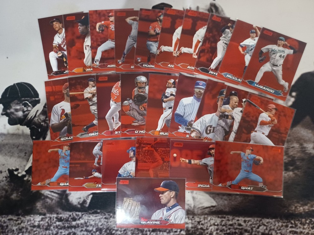 2024 Stadium Club Red Parallels – Build Your Set or Pick Singles  