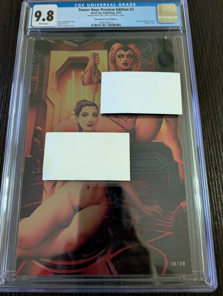 power hour preview edition 2 Sith Bound Metal Cover Edition C Cgc 9.8 Rare