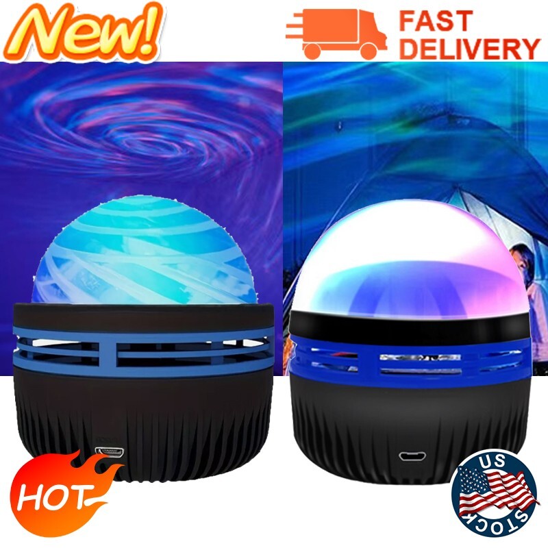 Northern Light Galaxy LED Lamp, Aurora Star Light Projector,Gift ,US STOCK