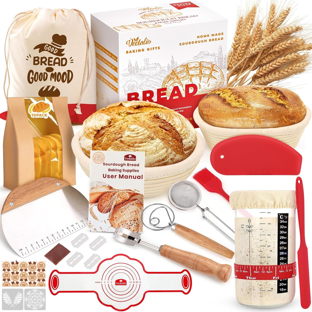 Sourdough Starter Kit, Sourdough Bread Baking Supplies, Sourdough Kit Home and K