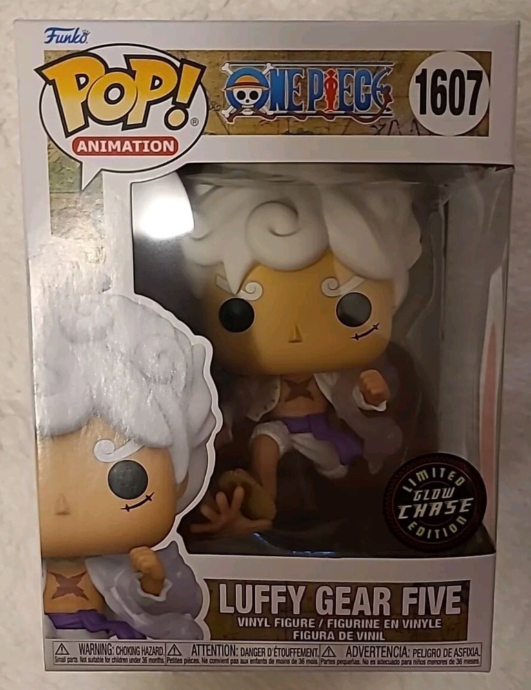 Funko Pop! Animation Luffy Gear Five One Piece Glow In the Dark CHASE 1607 Anime
