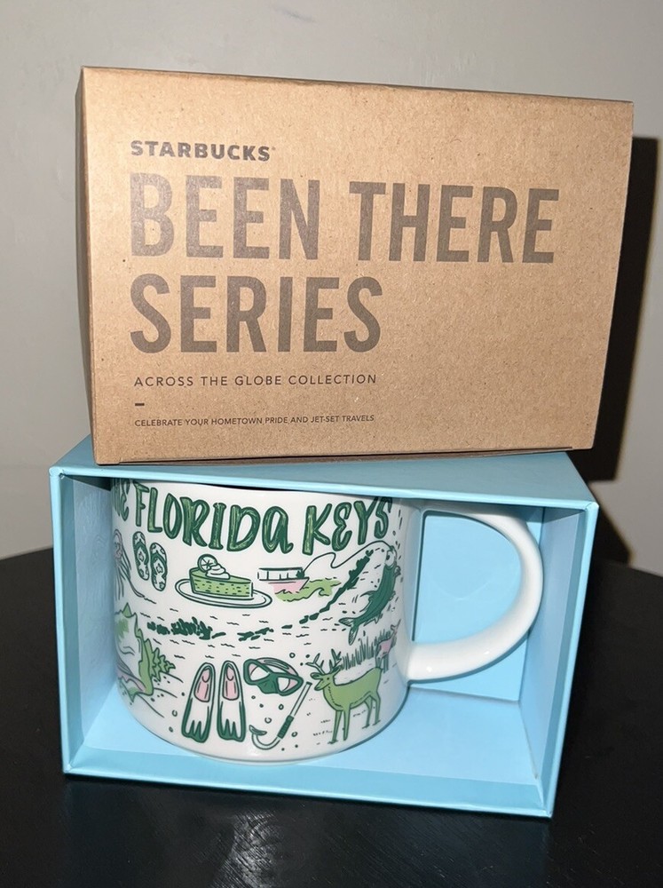 Starbucks 2021 The Florida Keys Been There Collection Coffee Mug NEW IN BOX