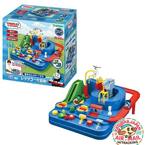 Gakken Thomas Let's Go Big Adventure! 83691 Toy Set fm Japan w/Tracking