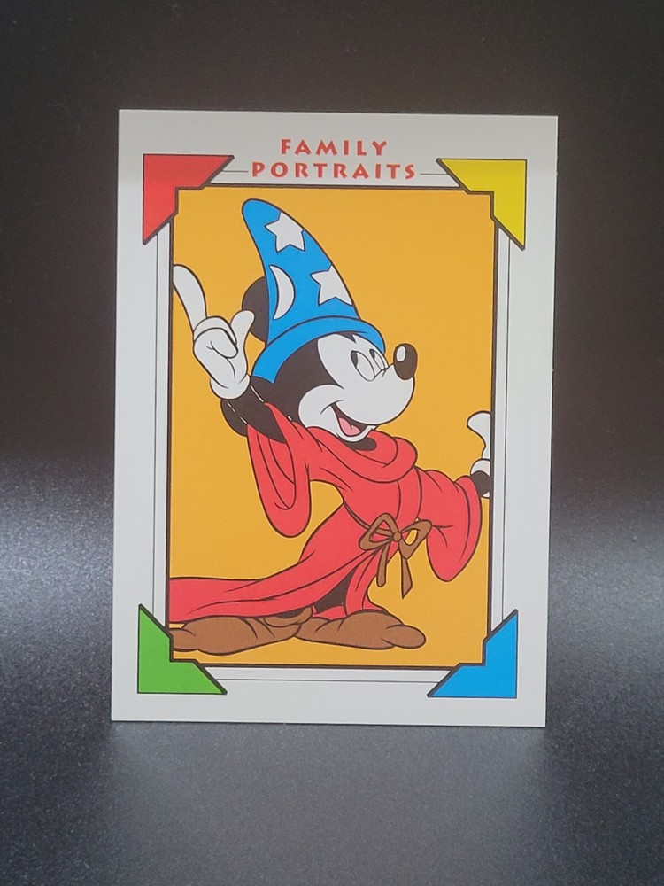 1991 Impel Walt Disney Cards Family Portraits #111 The Sorcerer's Apprentice