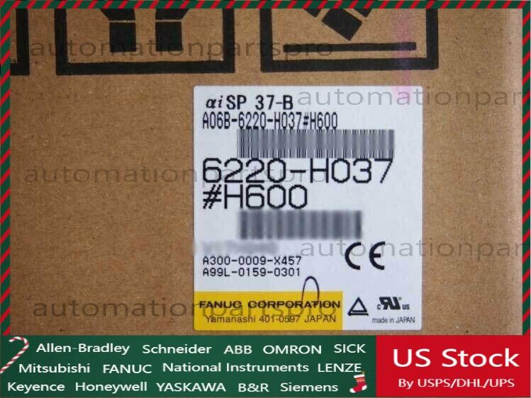 FANUC A06B-6220-H037#H600 Servo Drive  New Fast Shipping US Free TAX